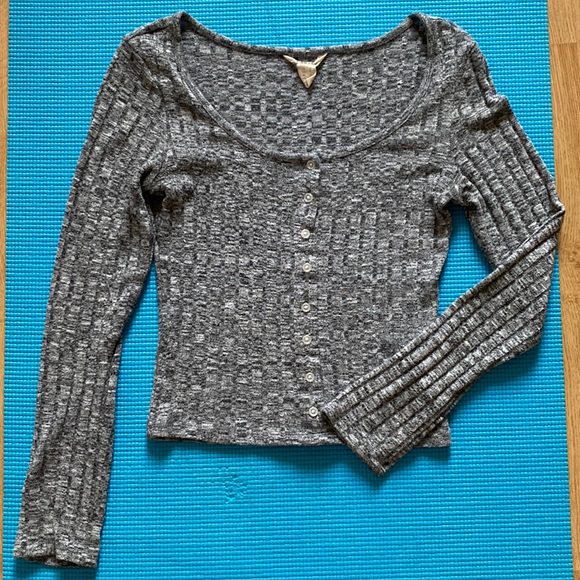 Grey Button up Cardigan - Picture 1 of 1